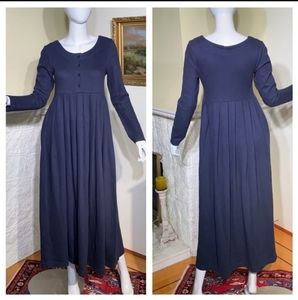 Laura Ashley 100% Cotton Jersey Maxi Dress